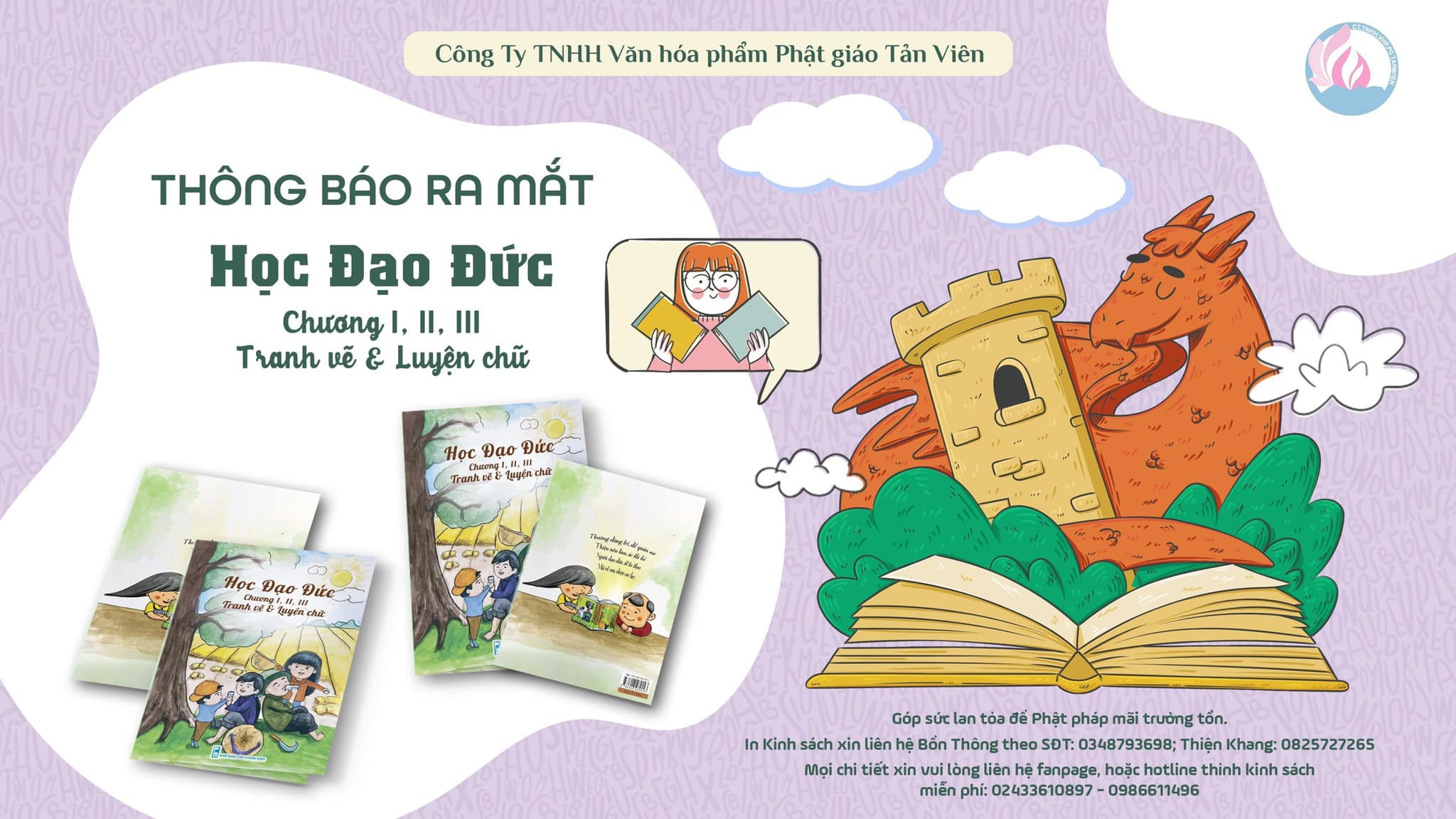Học đạo đức (Tranh vẽ & Luyện chữ)